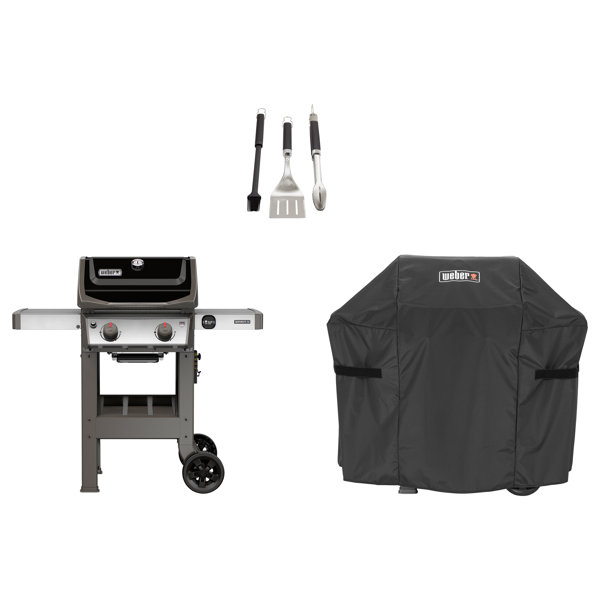 er Spirit® er 2 Burner Free Standing Liquid Propane 26500 BTU